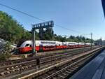 ÖBB Cityjet an der Abzweigung zum Messegelände | 20.09.24 | Heerstraße, S-Bahnhof